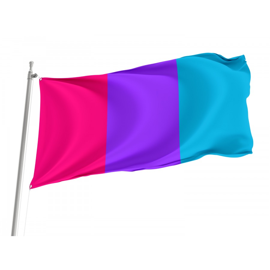 Flag of Androgyne LGBTQIA, Unique Design Print, Flags for Indoor & Outdoor Use