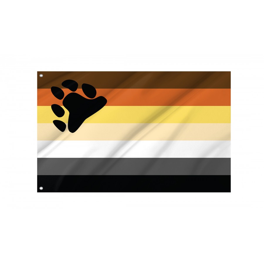 Flag of Bear Brotherhood, Unique Design Print, Flags for Indoor & Outdoor Use