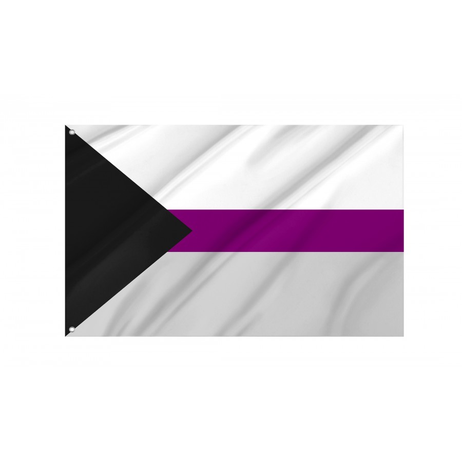 Flag of Demisexual Pride, Unique Design Print, Flags for Indoor & Outdoor Use