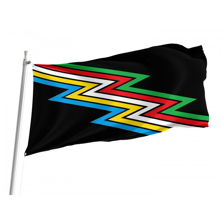 Disability Pride Flag Ann Magill copyrights waived, Unique Design Print, Flags for Indoor & Outdoor Use