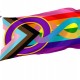 Flag of Infinite Progress Pride, Unique Design Print, Flags for Indoor & Outdoor Use - Imagine 1