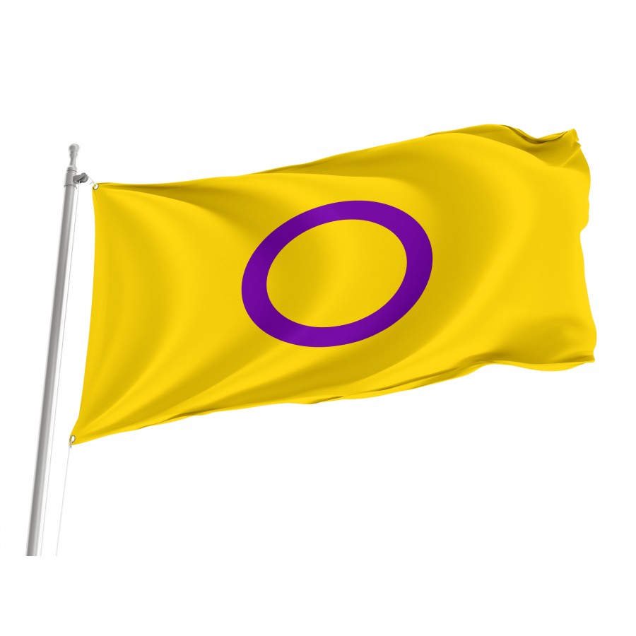 Flag of Intersex, Unique Design Print, Flags for Indoor & Outdoor Use
