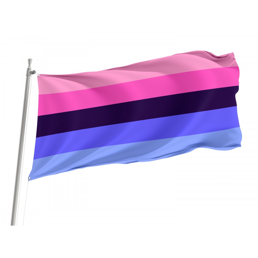 Flag of Omnisexuality Pride, Unique Design Print, Flags for Indoor & Outdoor Use