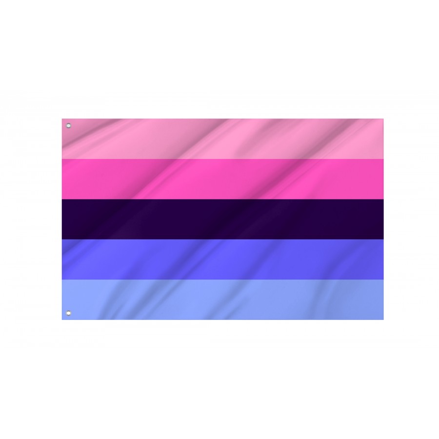 Flag of Omnisexuality Pride, Unique Design Print, Flags for Indoor & Outdoor Use