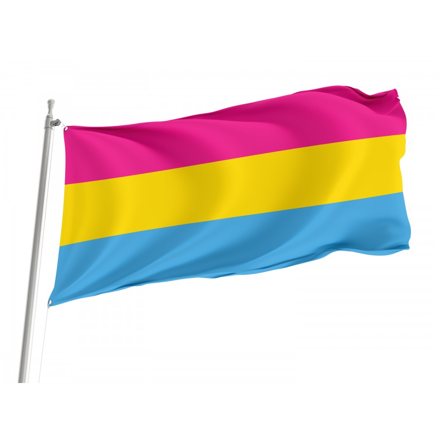 Flag of Pansexual Pride, Unique Design Print, Flags for Indoor & Outdoor Use