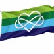 Polyamory Pride Flag for Indoor & Outdoor Use - Imagine 1