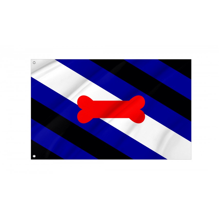 Flag of Puppy Play Pride, Unique Design Print, Flags for Indoor & Outdoor Use