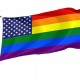 United States Gay Flag for Indoor & Outdoor Use - Imagine 1