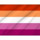 Winning Orange Pink Lesbian Pride Flag for Indoor & Outdoor Use - Imagine 2