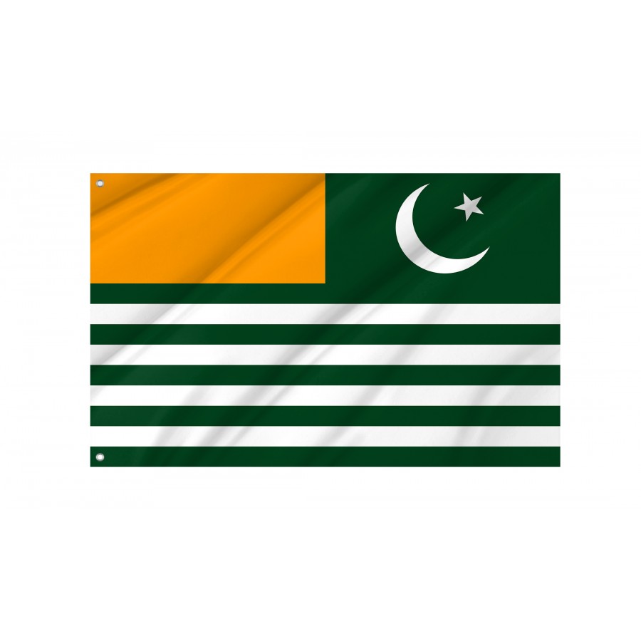 Flag of Azad Kashmir, Patriotic Flags, Unique Design Print, Flags for Indoor & Outdoor Use