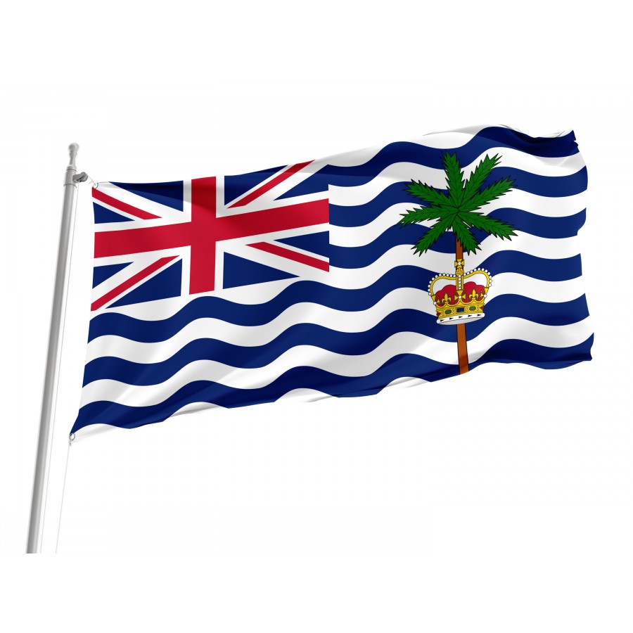 Flag of British Indian Ocean Territories, Patriotic Flags, Unique Design Print, Flags for Indoor & Outdoor Use