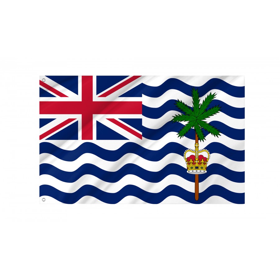 Flag of British Indian Ocean Territories, Patriotic Flags, Unique Design Print, Flags for Indoor & Outdoor Use