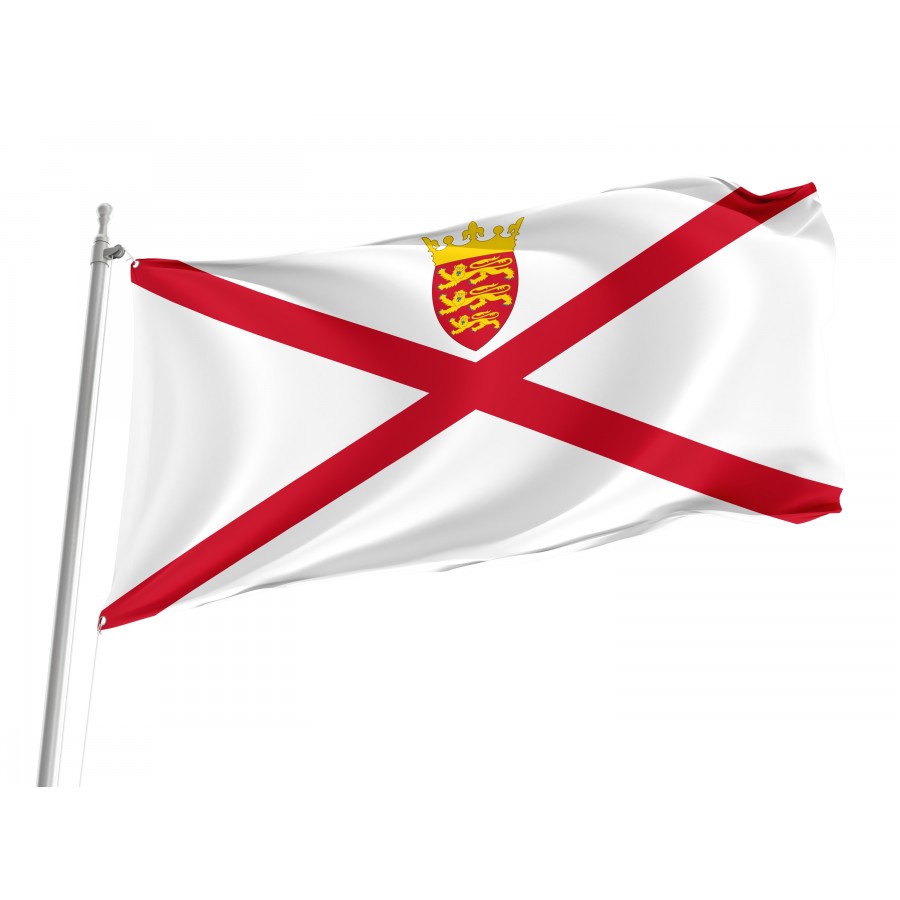 Flag of Jersey, Patriotic Flags, Unique Design Print, Flags for Indoor & Outdoor Use