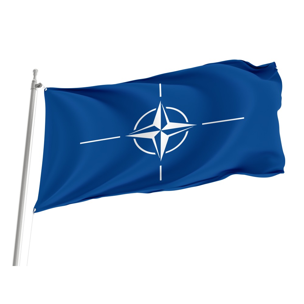 Flag of Nato, Patriotic Flags, Unique Design Print, Flags for Indoor & Outdoor Use