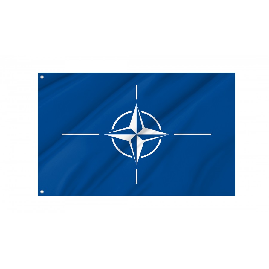 Flag of Nato, Patriotic Flags, Unique Design Print, Flags for Indoor & Outdoor Use