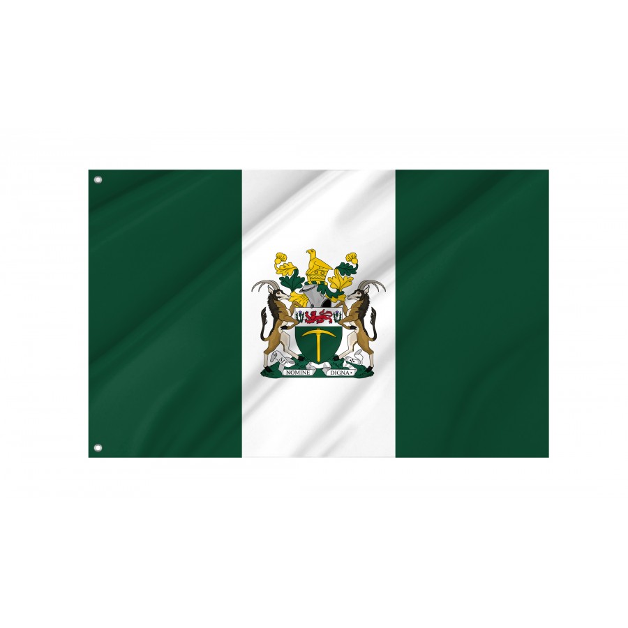 Flag of Rhodesia, Patriotic Flags, Unique Design Print, Flags for Indoor & Outdoor Use