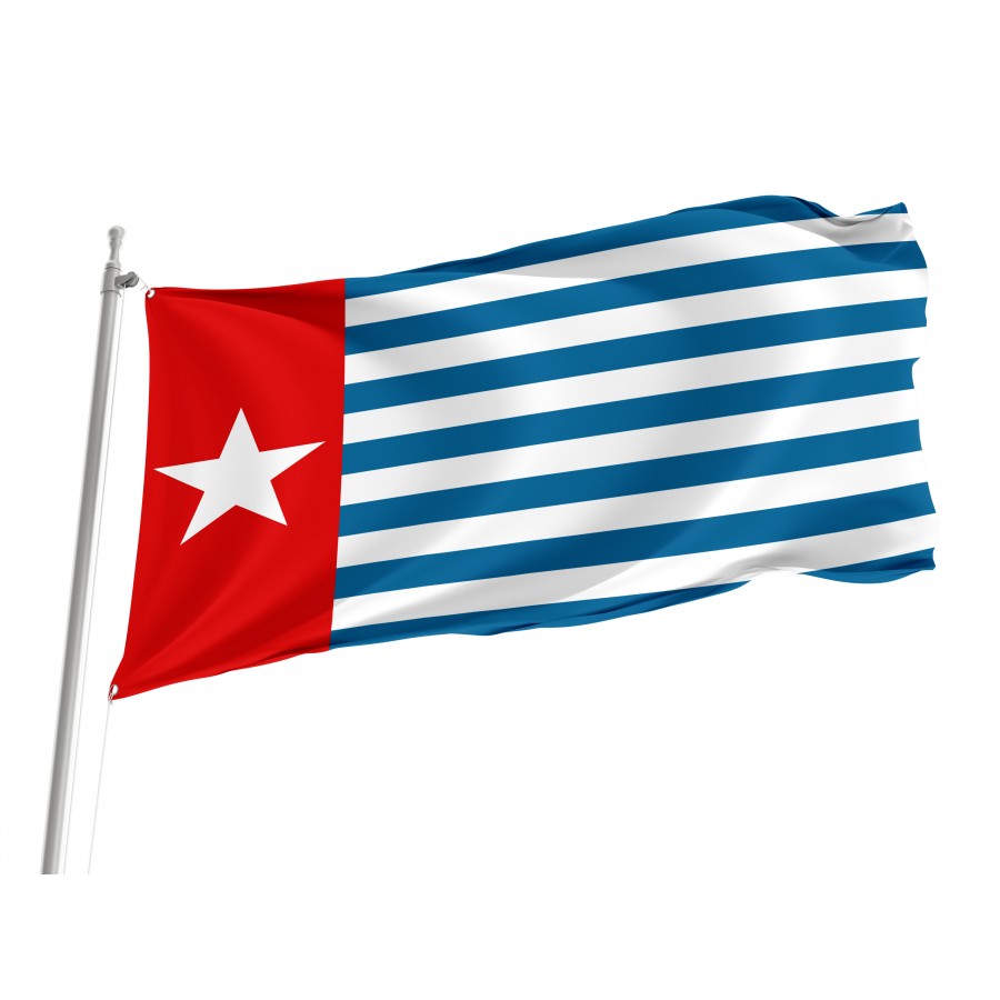 Flag of West Papua, Patriotic Flags, Unique Design Print, Flags for Indoor & Outdoor Use
