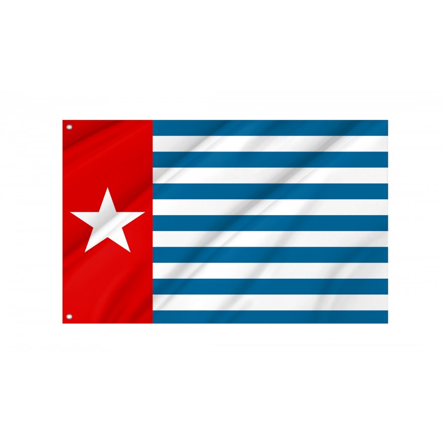 Flag of West Papua, Patriotic Flags, Unique Design Print, Flags for Indoor & Outdoor Use