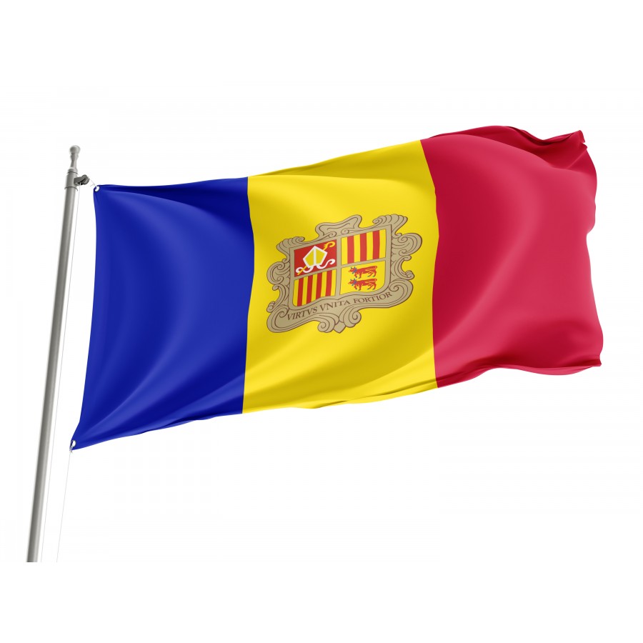 Andorra Flag - High Quality Andorra for Indoor and Outdoor Use