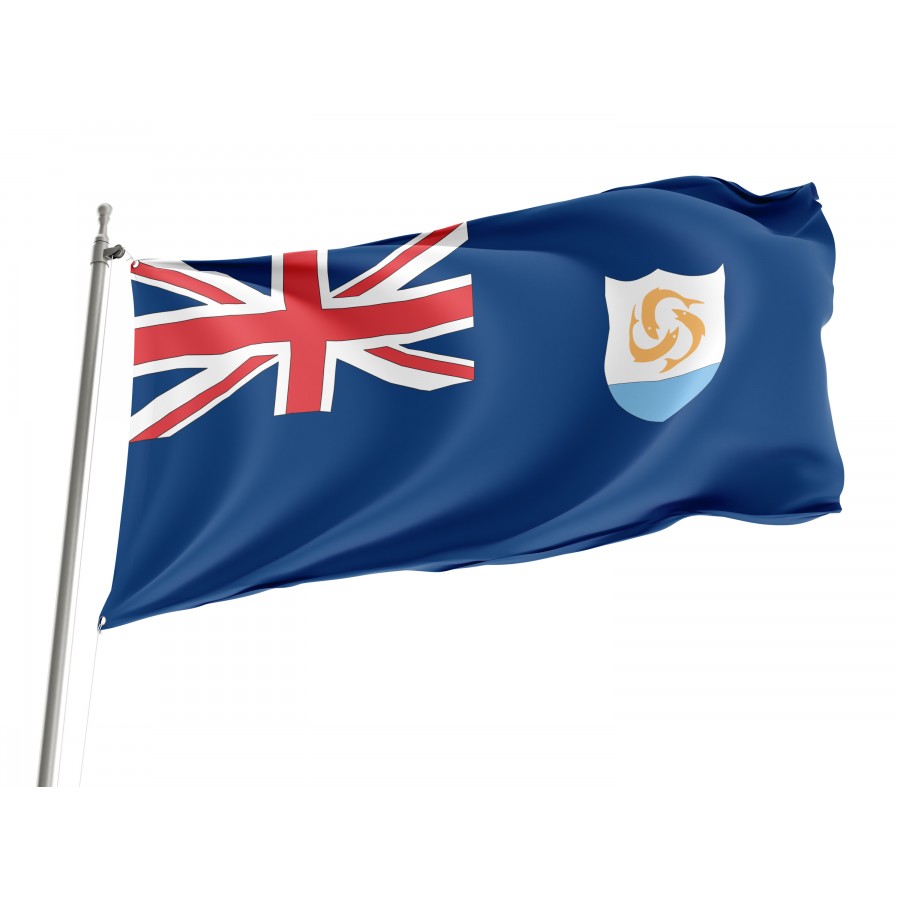 Anguilla Flag - High Quality Anguilla for Indoor and Outdoor Use
