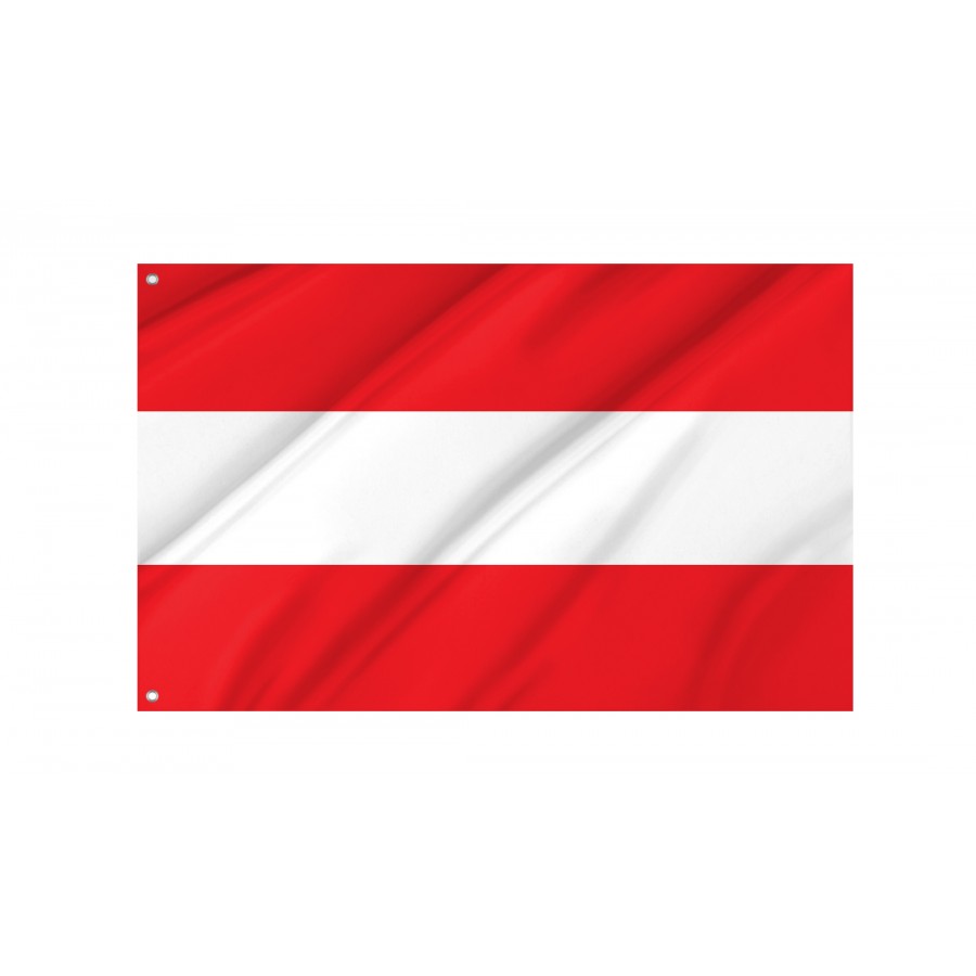 Austria Flag, AUT--1