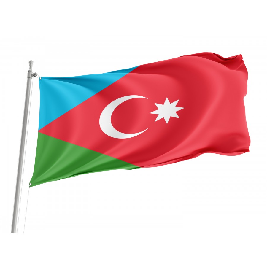 Flag of South Azerbaijan, Patriotic Flags, Unique Design Print, Flags for Indoor & Outdoor Use
