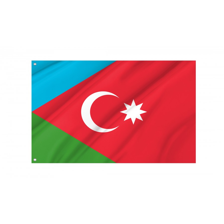 Flag of South Azerbaijan, Patriotic Flags, Unique Design Print, Flags for Indoor & Outdoor Use