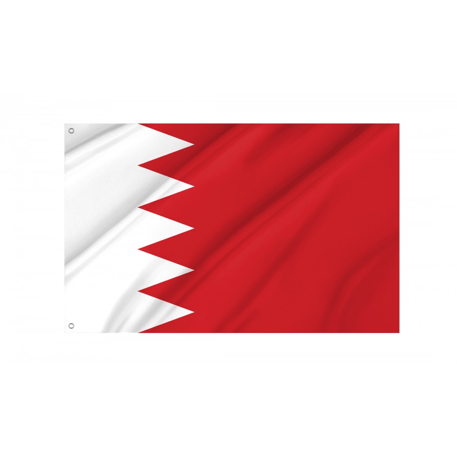 Bahrain Flag, BHR--1