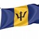 Barbados Flag for Indoor & Outdoor Use - Imagine 1