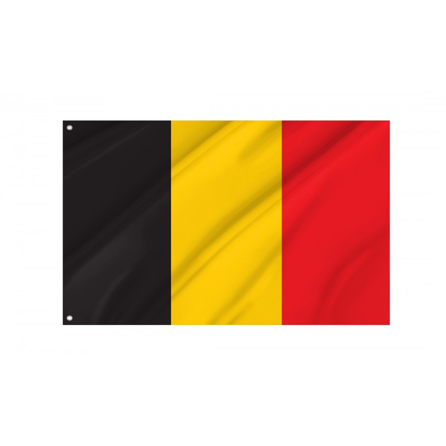 Belgium Flag, BEL--1