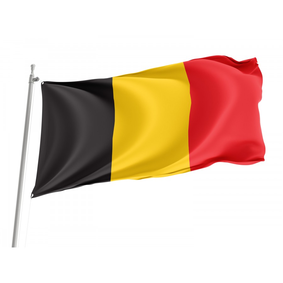 Belgium Flag, BEL--1