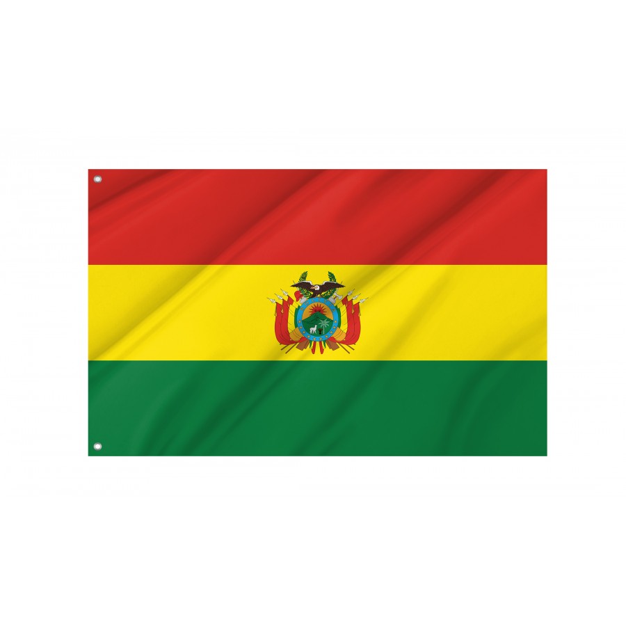 Flag of Bolivia, Patriotic Flags, Unique Design Print, Flags for Indoor & Outdoor Use