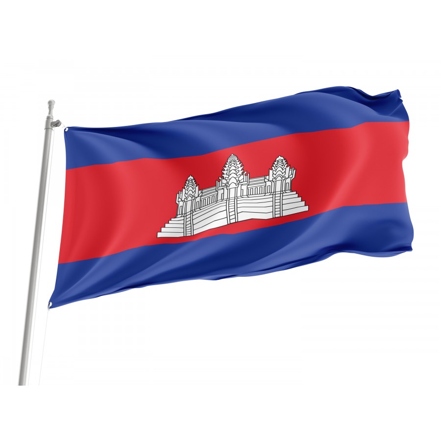 Flag of Cambodia, Patriotic Flags, Unique Design Print, Flags for Indoor & Outdoor Use