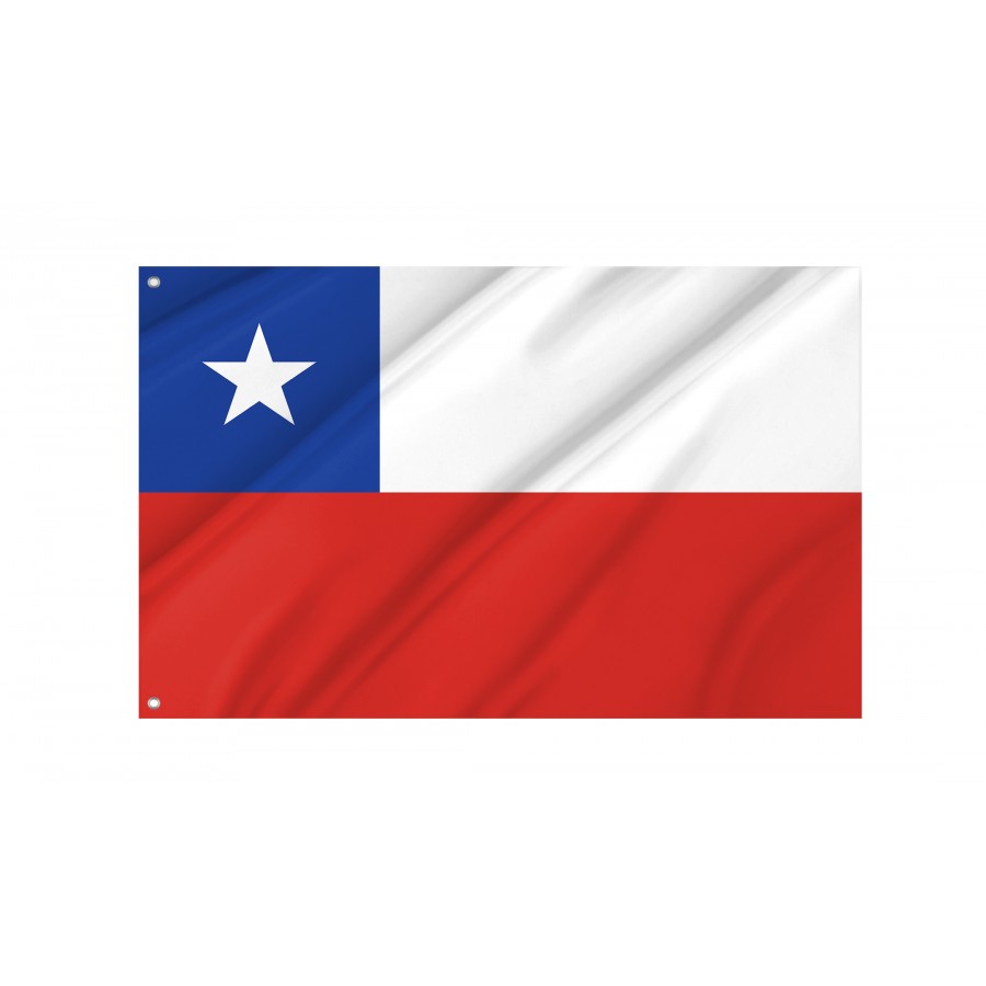 Flag of Chile, Patriotic Flags, Unique Design Print, Flags for Indoor & Outdoor Use