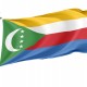 Flag of Comoros, Patriotic Flags, Unique Design Print, Flags for Indoor & Outdoor Use - Imagine 1