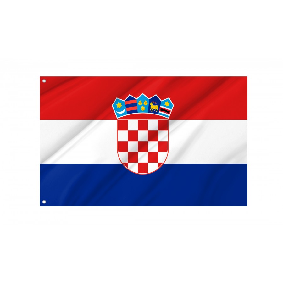 Flag of Croatia, Patriotic Flags, Unique Design Print, Flags for Indoor & Outdoor Use