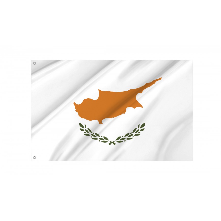 Flag of Cyprus, Patriotic Flags, Unique Design Print, Flags for Indoor & Outdoor Use