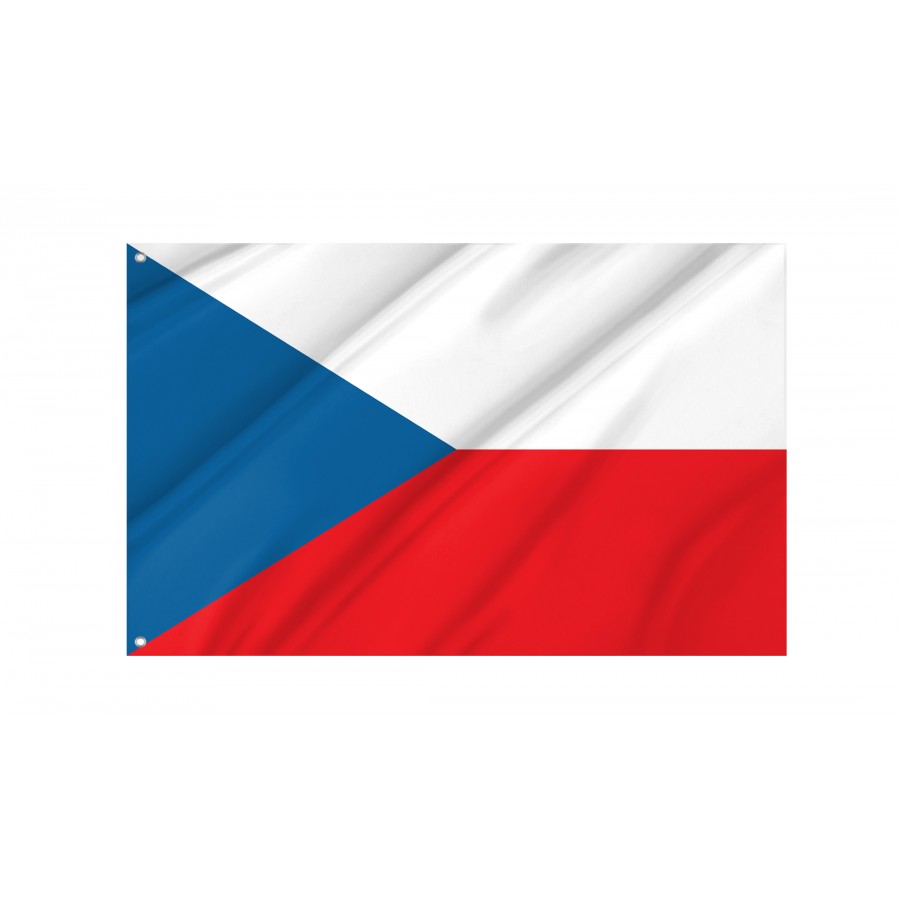 Flag of Czech Republic, Patriotic Flags, Unique Design Print, Flags for Indoor & Outdoor Use