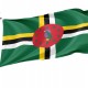 Dominica Flag for Indoor & Outdoor Use - Imagine 1