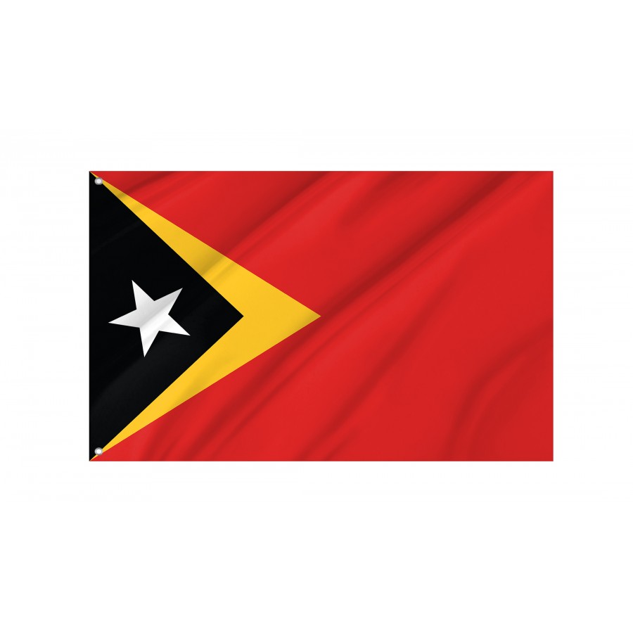 Flag of East Timor, Patriotic Flags, Unique Design Print, Flags for Indoor & Outdoor Use
