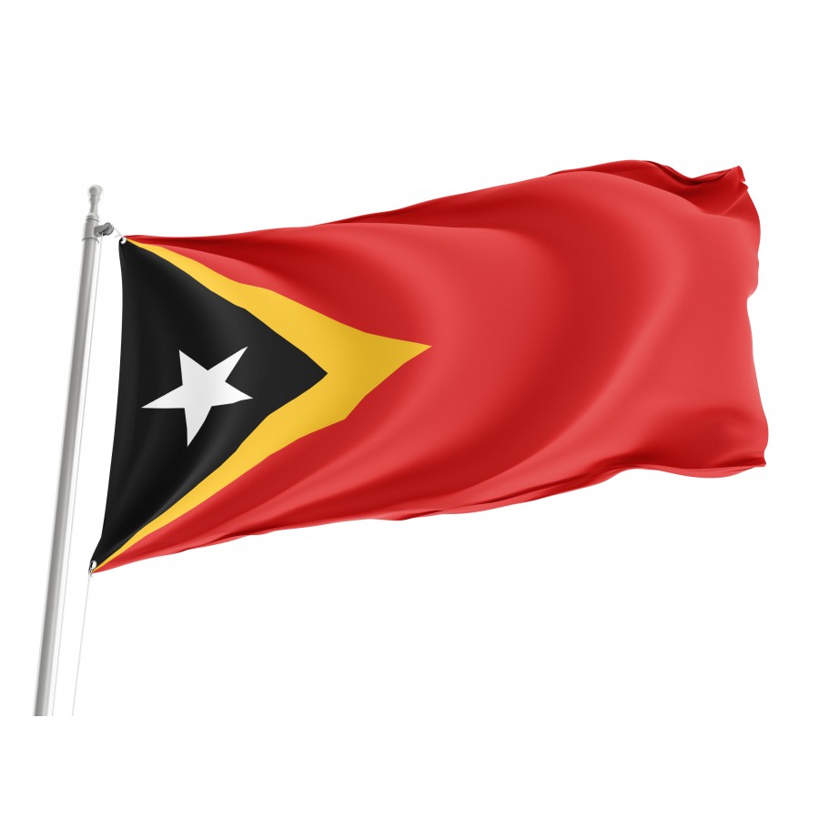 Flag of East Timor, Patriotic Flags, Unique Design Print, Flags for Indoor & Outdoor Use