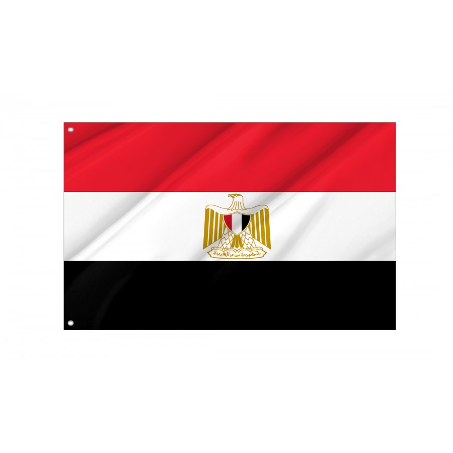 Flag Of Egypt, Patriotic Flags, Unique Design Print, Flags For Indoor & Outdoor Use - High Quality Egypt for Indoor and Outdoor Use