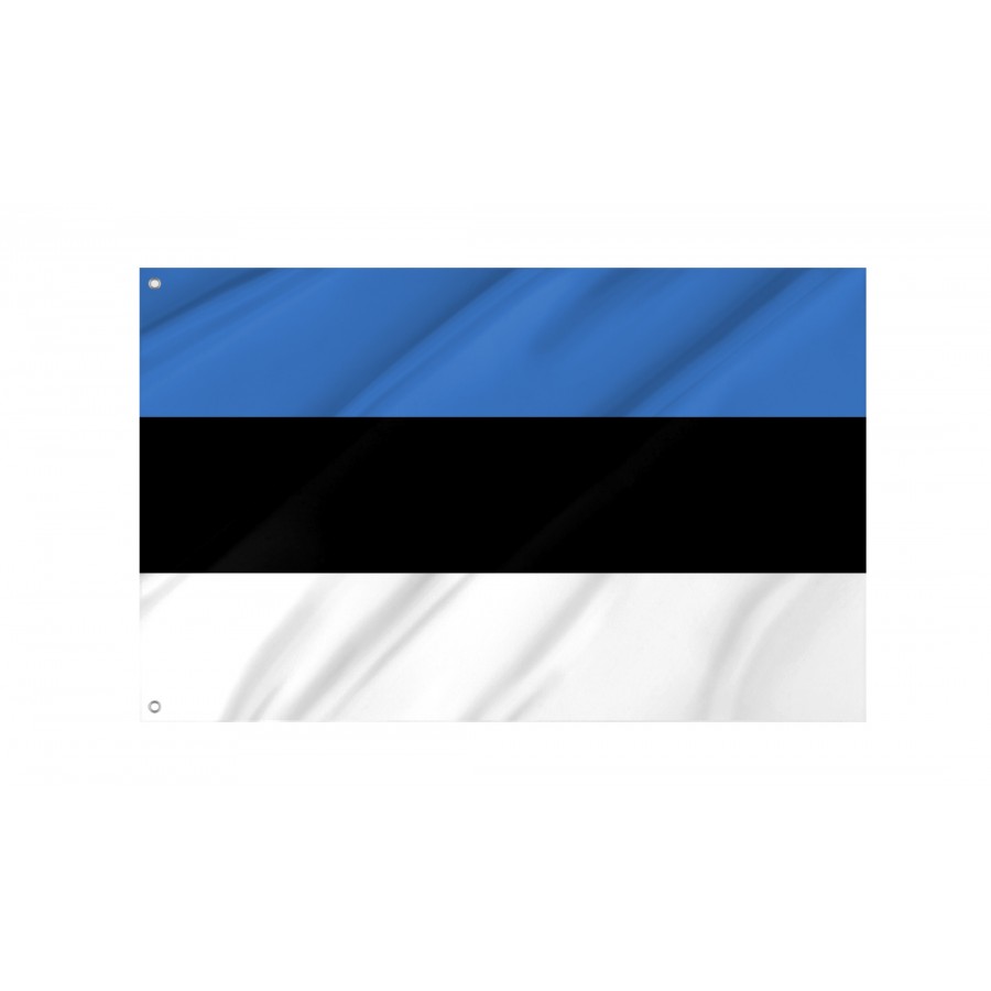 Flag of Estonia, Patriotic Flags, Unique Design Print, Flags for Indoor & Outdoor Use