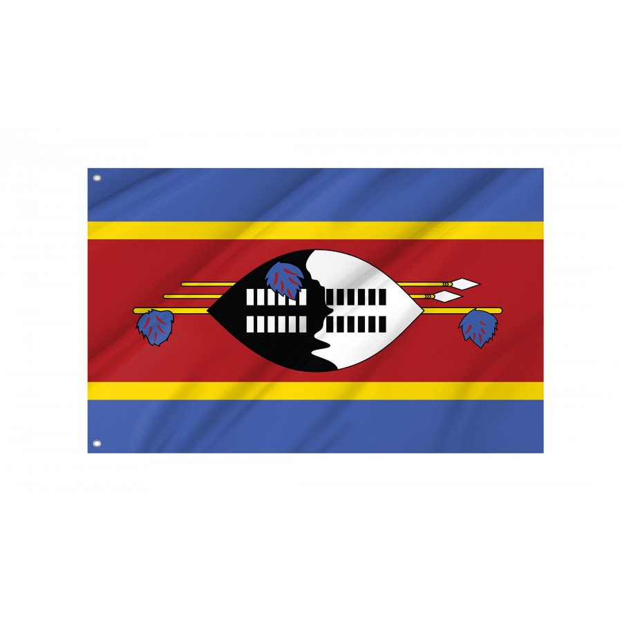Flag of Eswatini, Patriotic Flags, Unique Design Print, Flags for Indoor & Outdoor Use