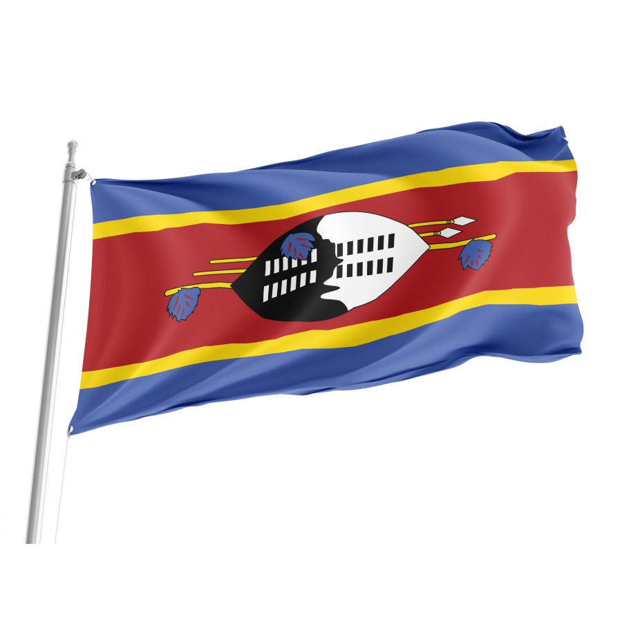 Flag of Eswatini, Patriotic Flags, Unique Design Print, Flags for Indoor & Outdoor Use