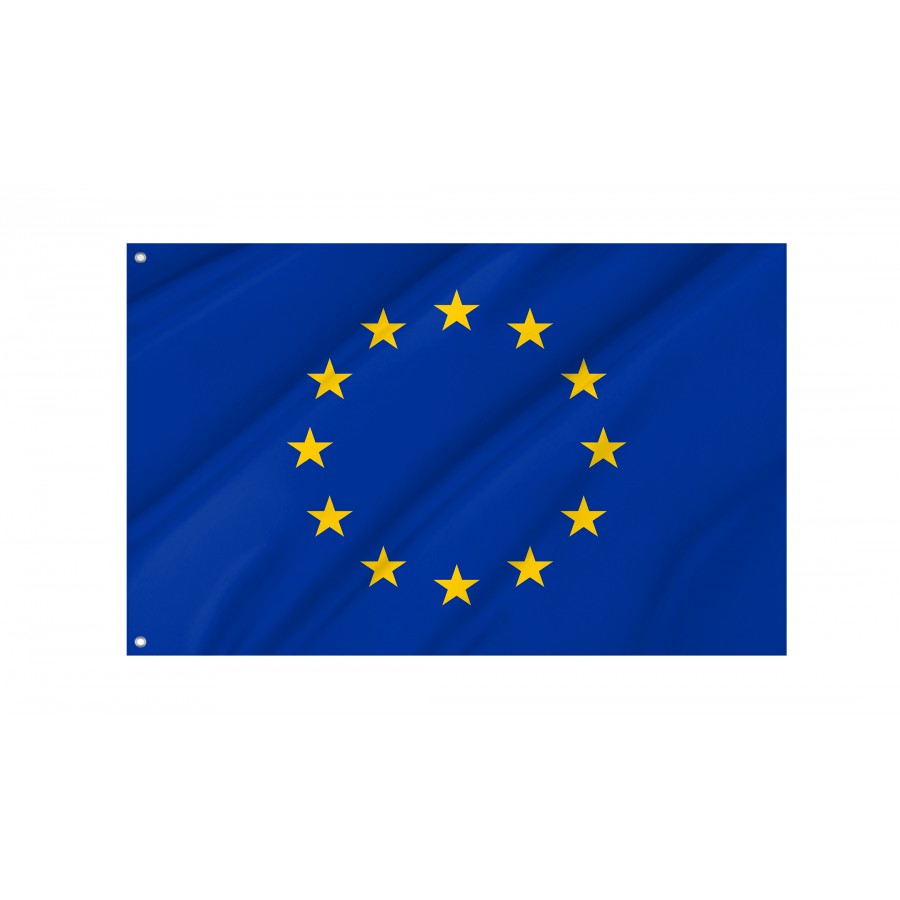 Flag of European Union, Patriotic Flags, Unique Design Print, Flags for Indoor & Outdoor Use