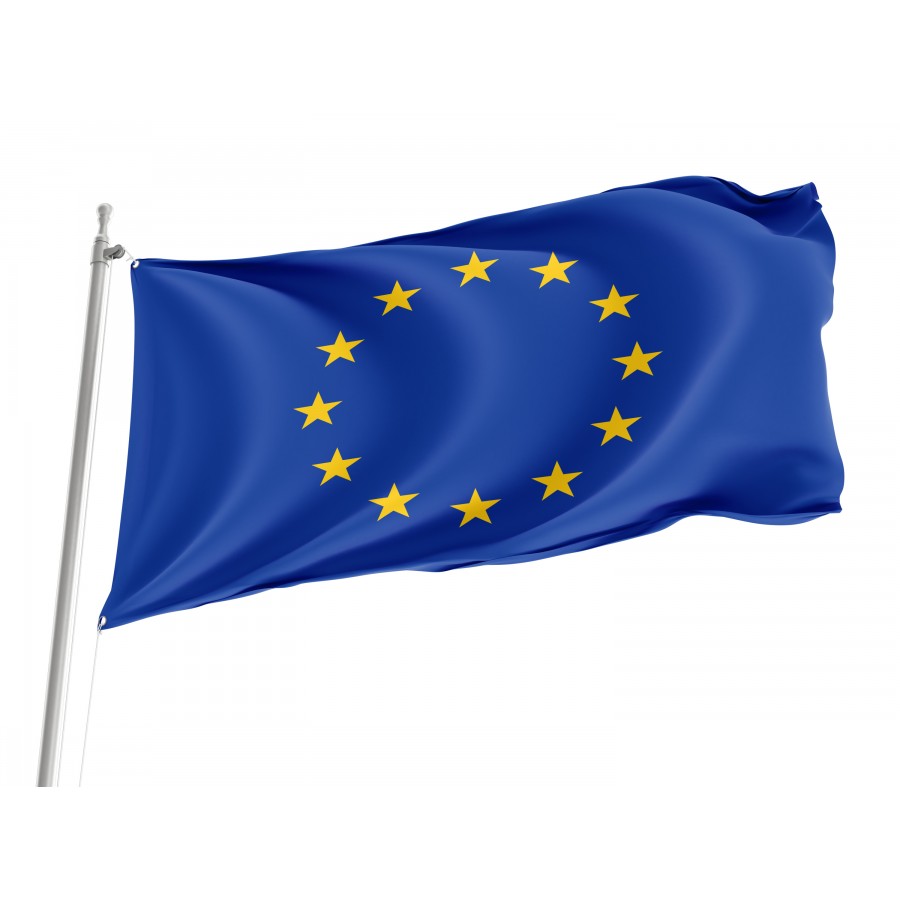 Flag of European Union, Patriotic Flags, Unique Design Print, Flags for Indoor & Outdoor Use