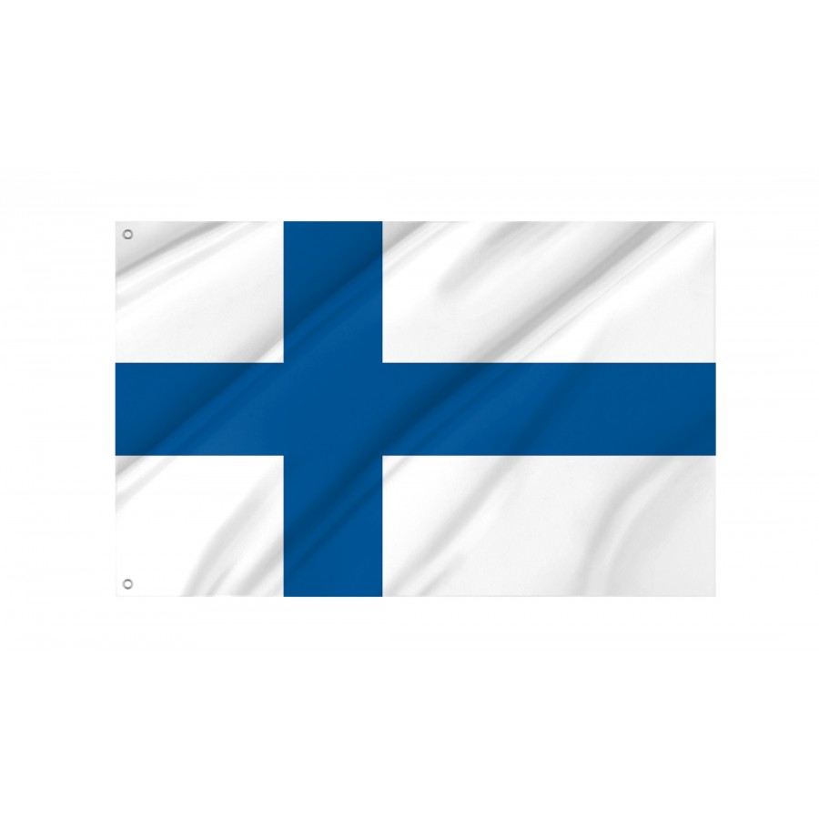 Flag of Finland, Patriotic Flags, Unique Design Print, Flags for Indoor & Outdoor Use