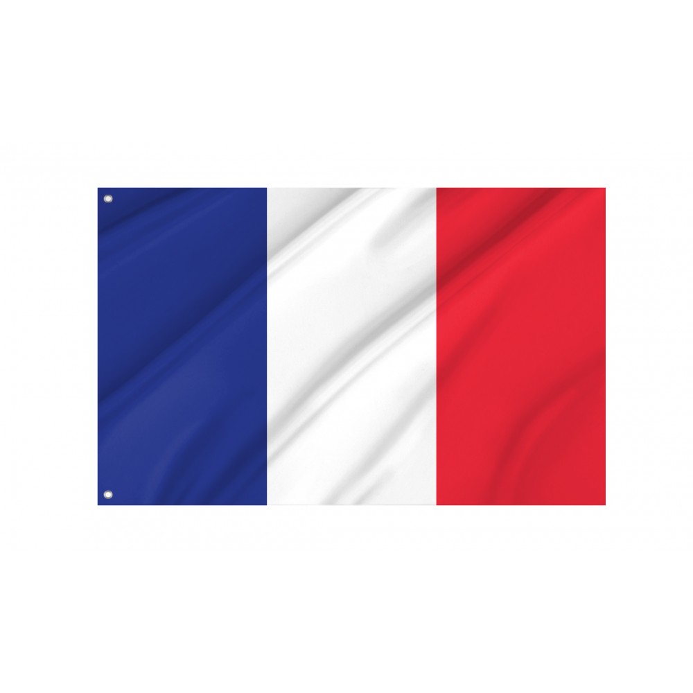 France Flag for Indoor & Outdoor Use