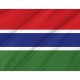Gambia Flag for Indoor & Outdoor Use - Imagine 2